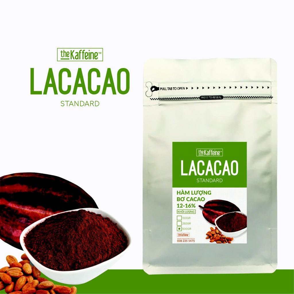 Bột cacao nguyên chất lacacao standard- the kaffeine_bịch 250gram