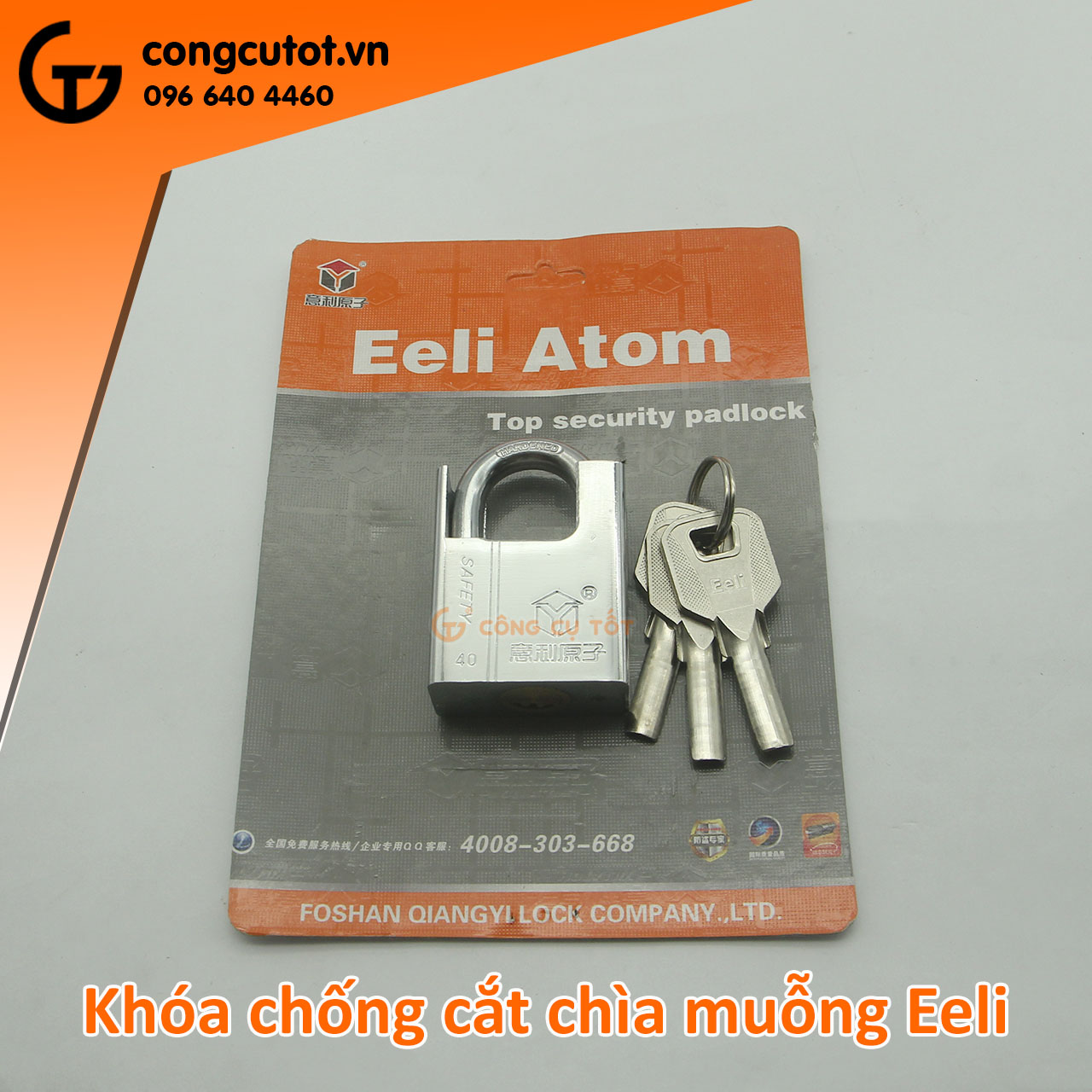 Khóa chống cắt - khóa chìa muỗng eeli yl-3085, yl-3084, yl-3083
