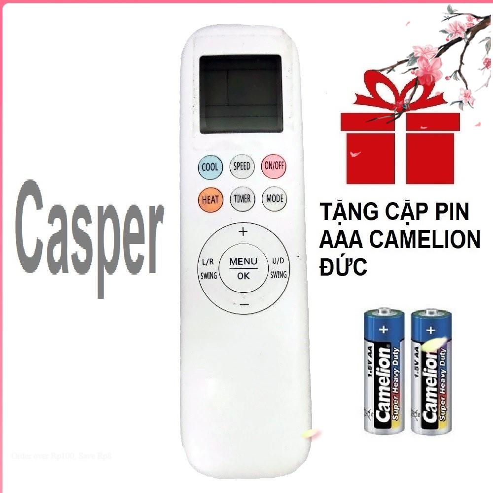 Remote điều khiển máy lạnh máy điều hòa casper ykr