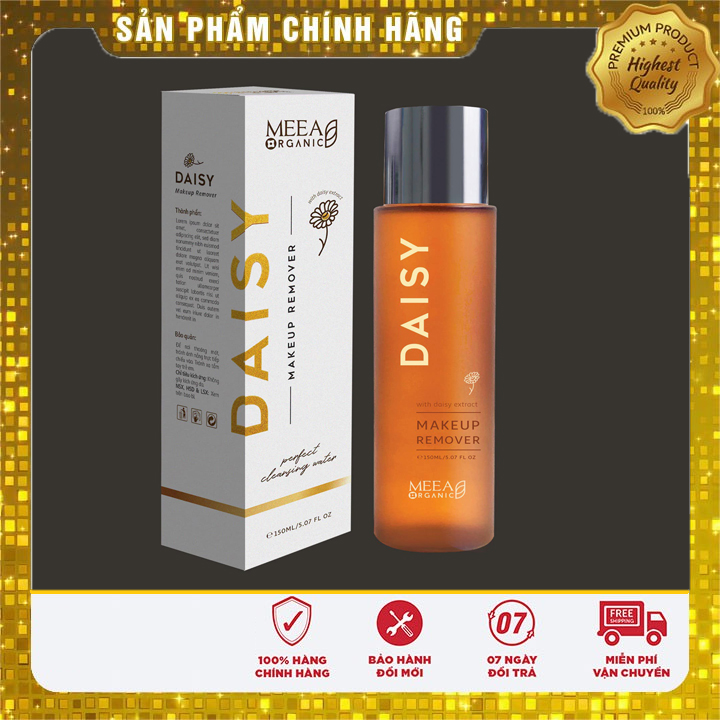 Nước tẩy trang daisy meea organic tẩy trang daisy hoa cúc