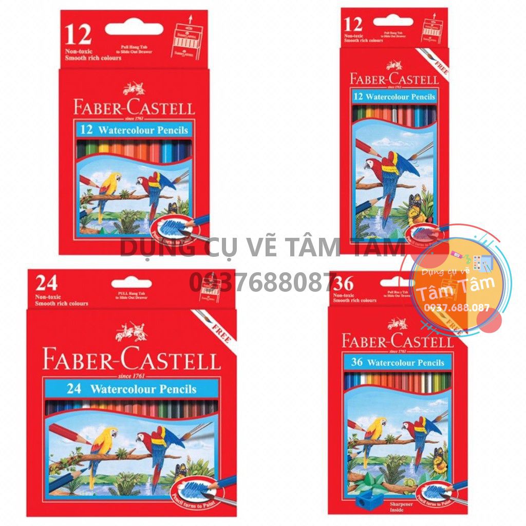 -Chì màu nước Faber Castell, Watercolour Pencils Faber Castell