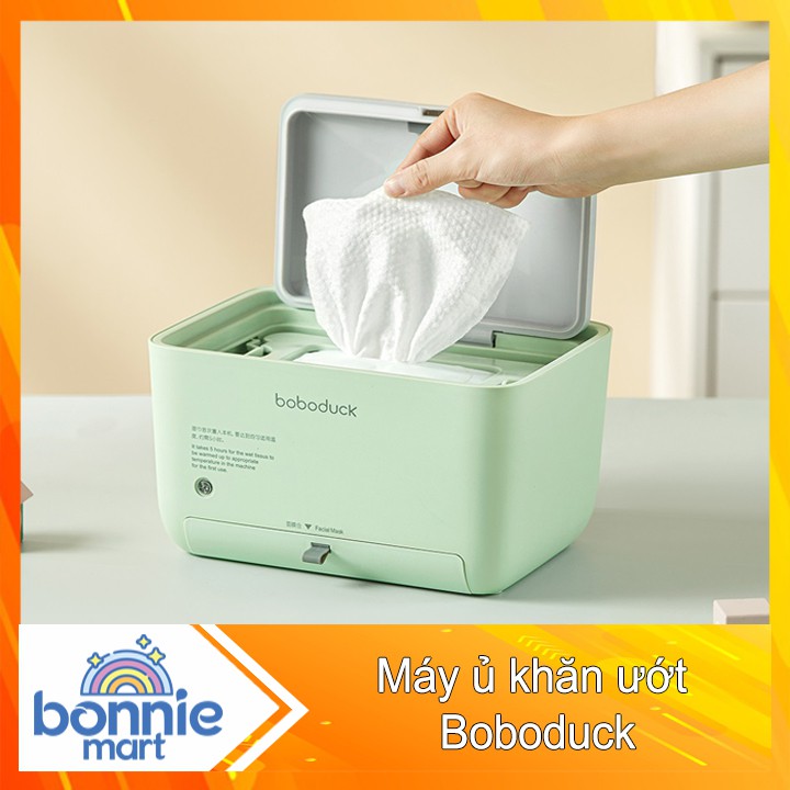 Máy làm ấm khăn ướt, sưởi khăn thông minh Boboduck