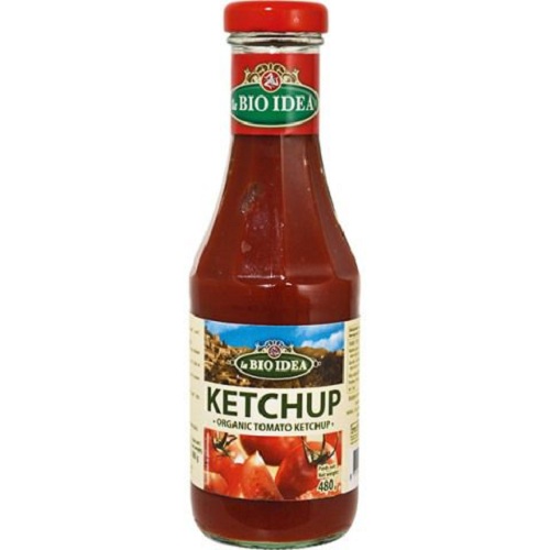 [HCM]SỐT TƯƠNG CÀ KETCHUP HỮU CƠ BIO IDEA 480G
