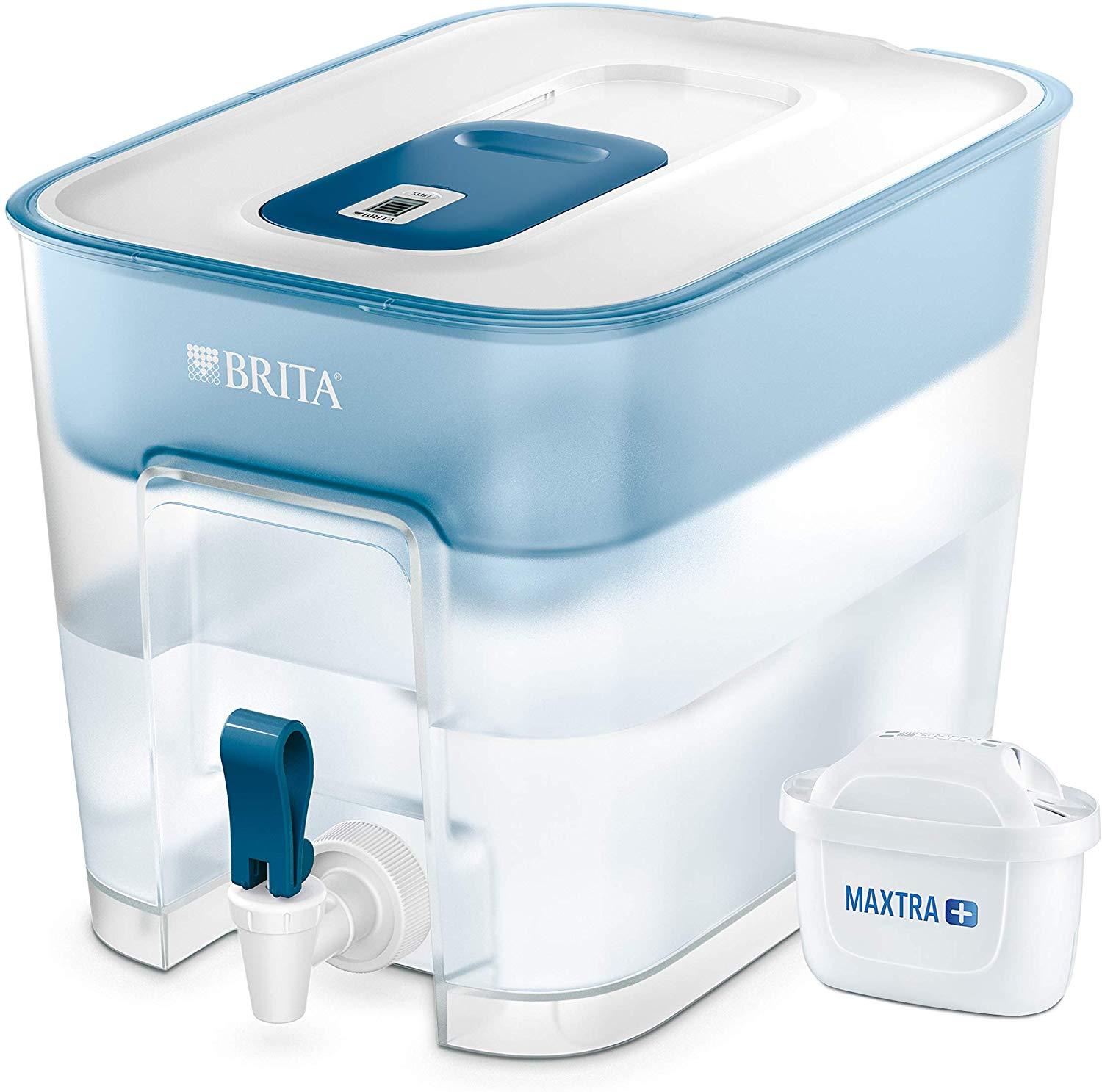Bình lọc nước để bàn brita wasserfilter flow kèm 1 lõi lọc - 8.2 lít - hàng đức