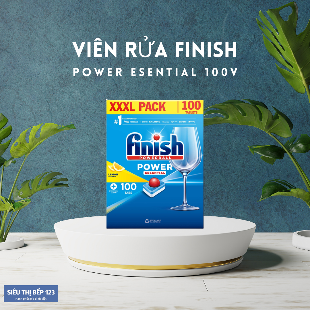 Viên rửa chén bát Finish nhiều chức Năng