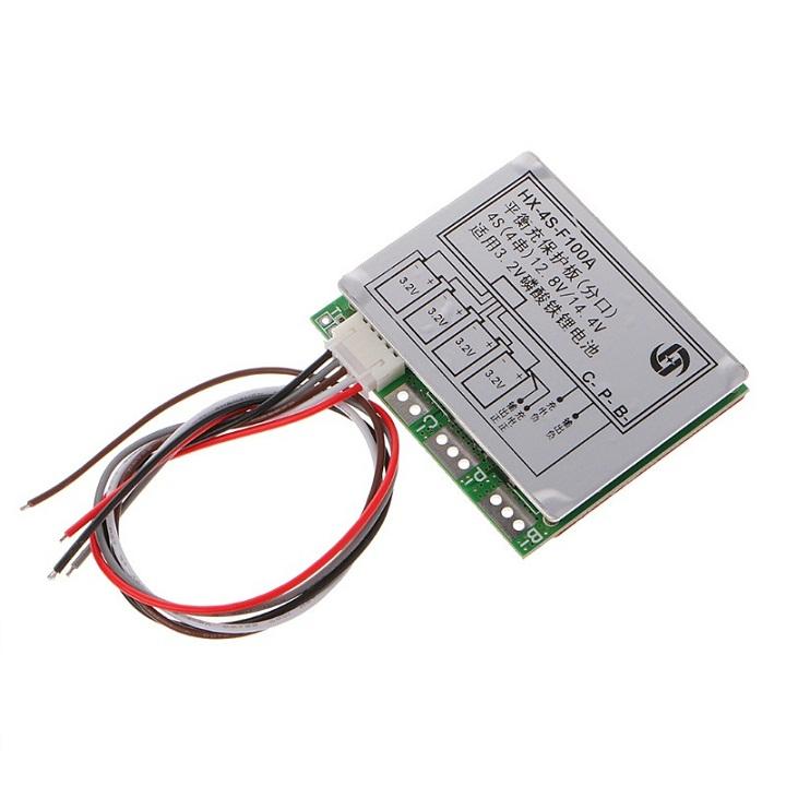 Mạch Sạc Pin Sắt Phốt Phát Lifepo4 12.8V 4S 100A