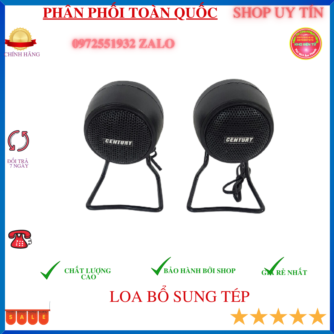 2 Chiếc loa siêu tép thạch anh g 800 giá 1 đôi