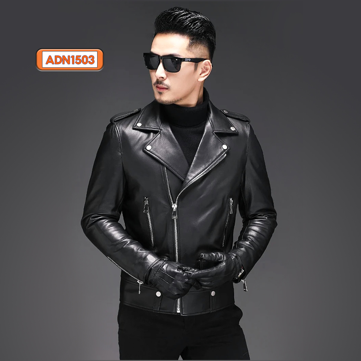 Áo Khoác Da Nam Biker Jacket Cá Tính Thời Trang FS ADN15 - PigoFashion