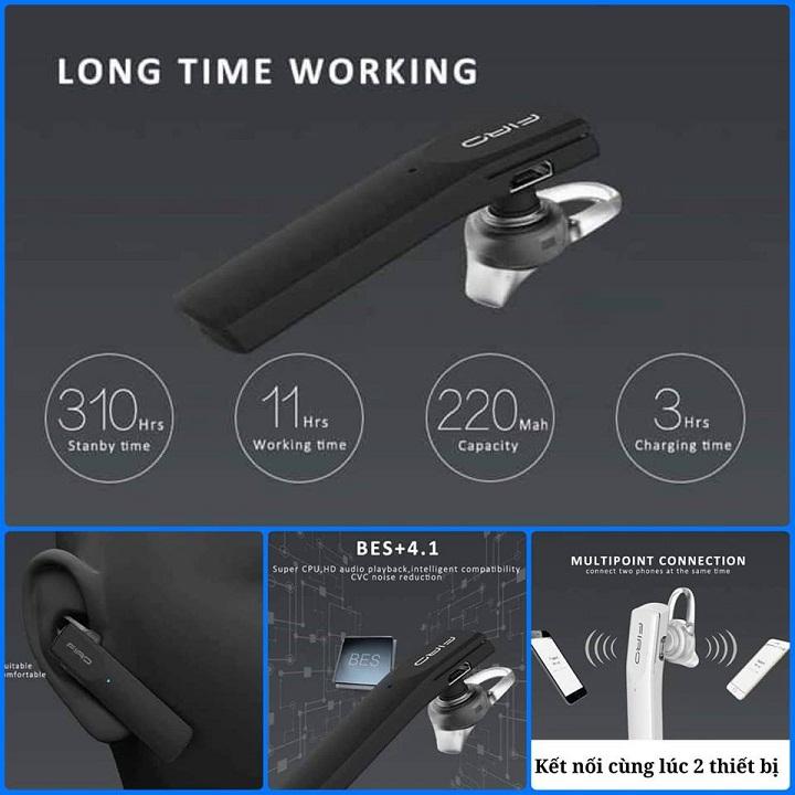 Tai nghe bluetooth 4.1 cao cấp lọc tiếng ồn thông minh - FIRO M717