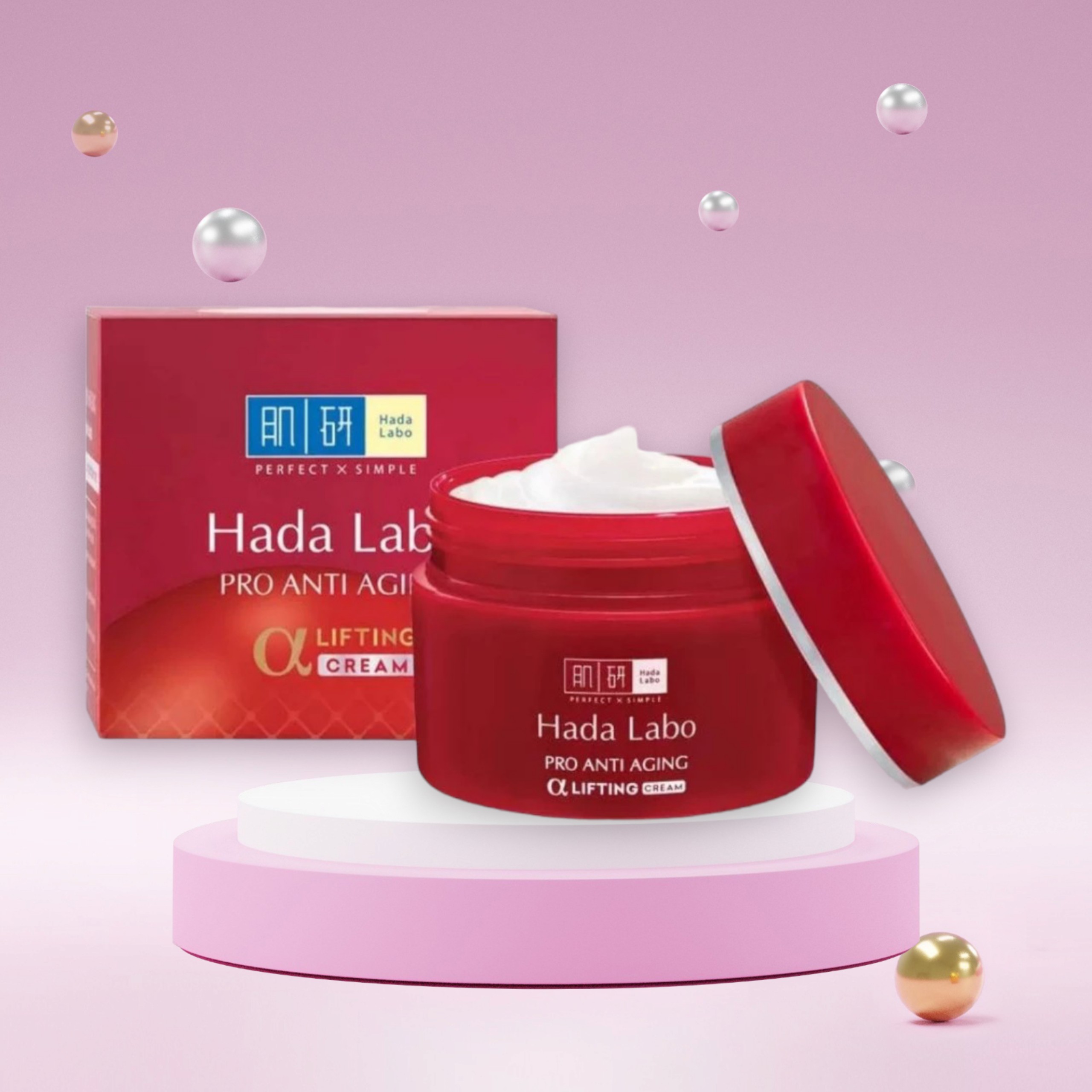 Kem dưỡng chuyên biệt chống lão hóa Hada Labo Pro Anti Aging Cream 50g