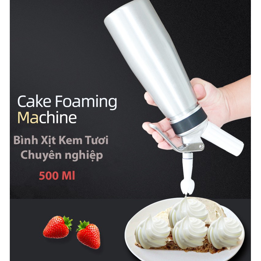 Bình xịt kem tươi chuyên nghiệp wp 500ml