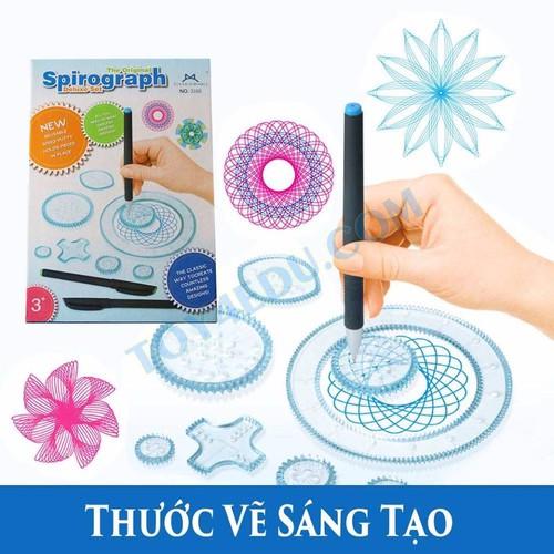 Thước vẽ sáng tạo spirograph