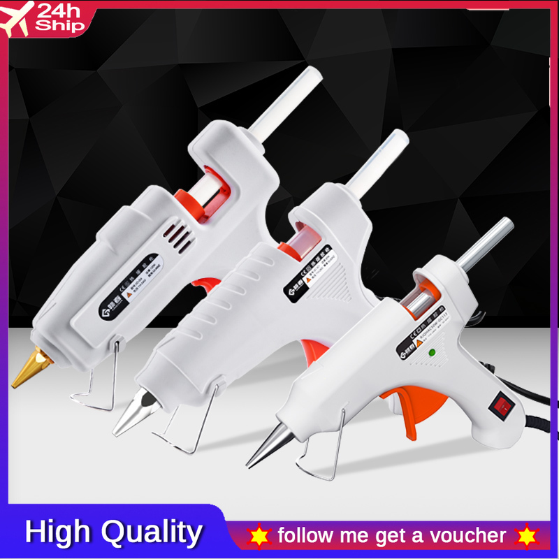 💥🎁Free Gift🎁💥 2021 Súng Bắn Keo Nóng Chảy Điện Tử 70w/100w/Home DIY Súng bắn keo nóng chảy Keo dính dính công nghiệp Súng silicone điện công nghiệp Súng hàn nhiệt Sửa chữa dụng cụ nhiệt