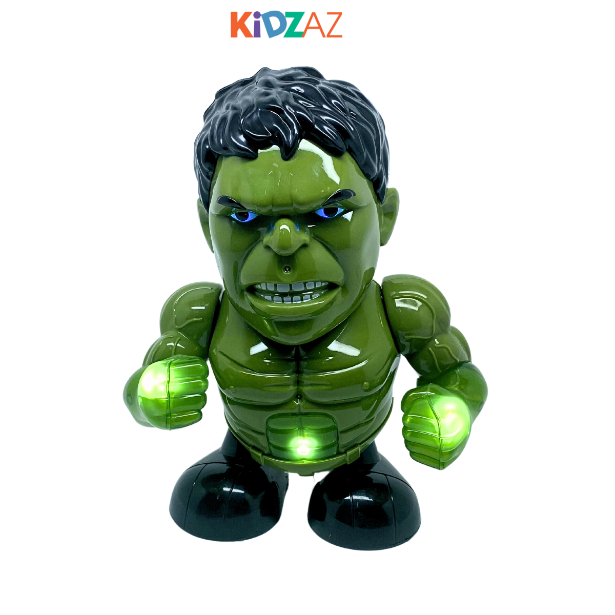 Đồ Chơi robot siêu nhân khổng lồ xanh Hulk nhún nhảy theo nhạc