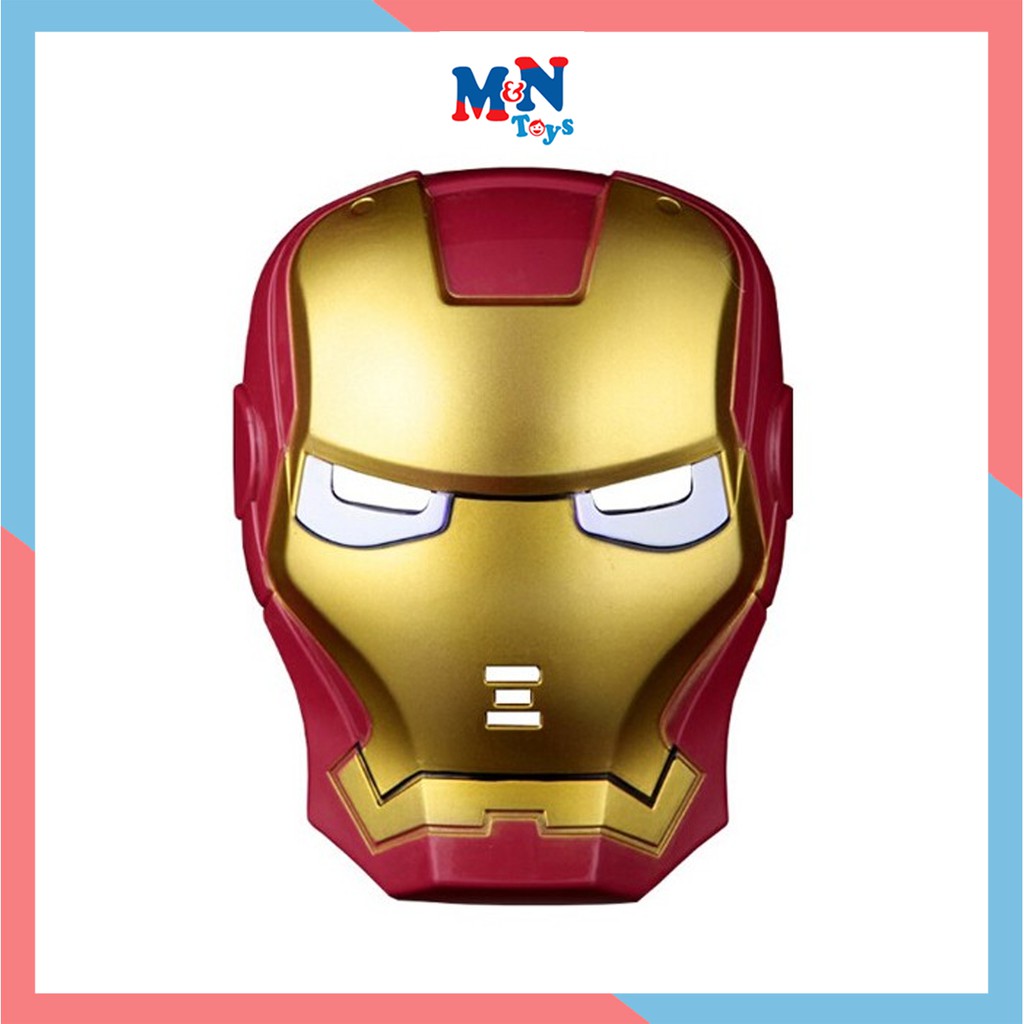 Mặt nạ người sắt - iron man có đèn phát sáng