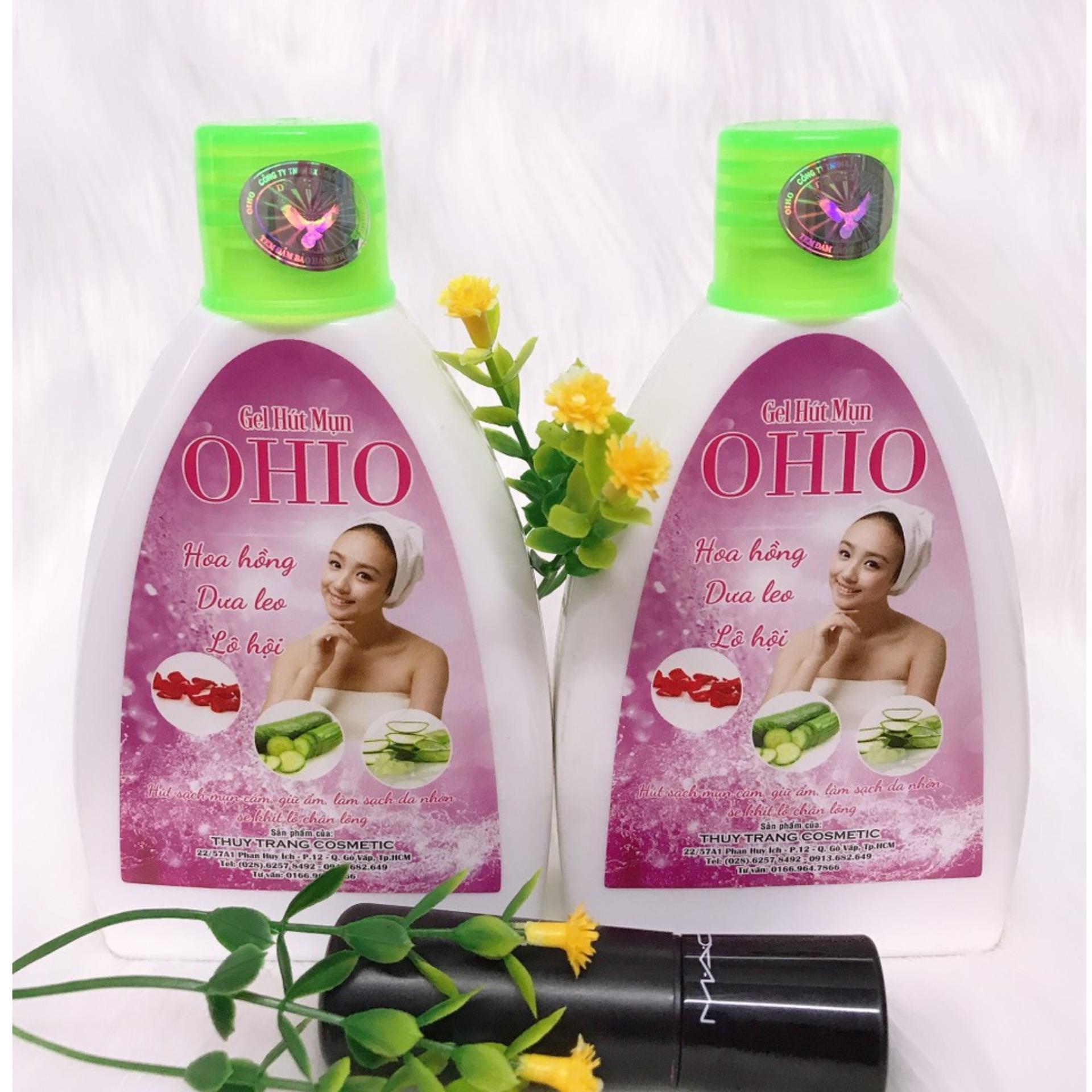 GEL HÚT MỤN OHIO- HOA HỒNG- DƯA LEO - LÔ HỘI 200G