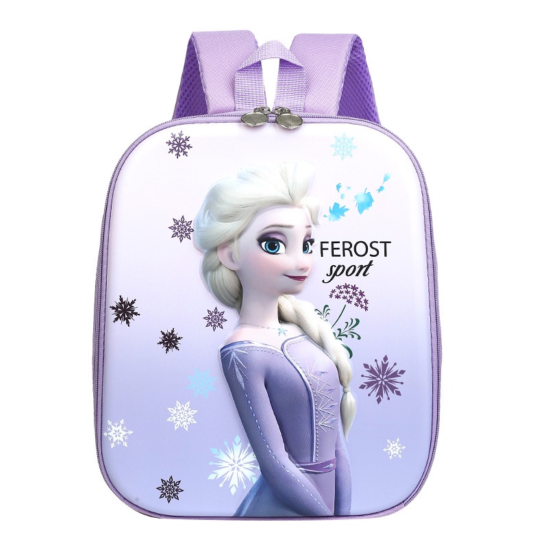 Balo Elsa hình 3D cho các bé mầm non Siêu nhẹ và Chống nước