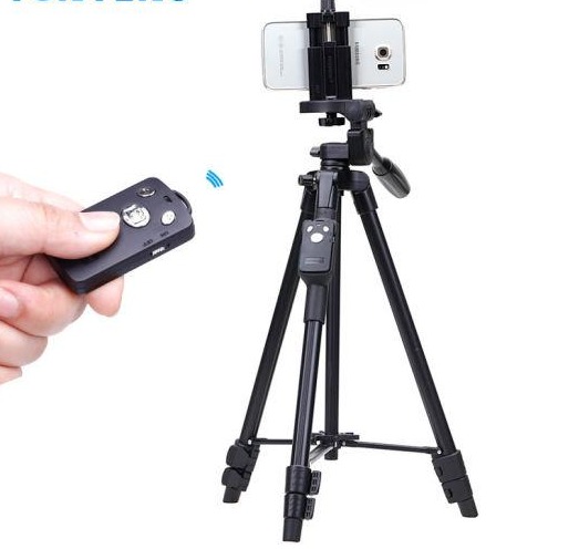 Tripod 5208 kèm Remote chụp hình cho điện thoại