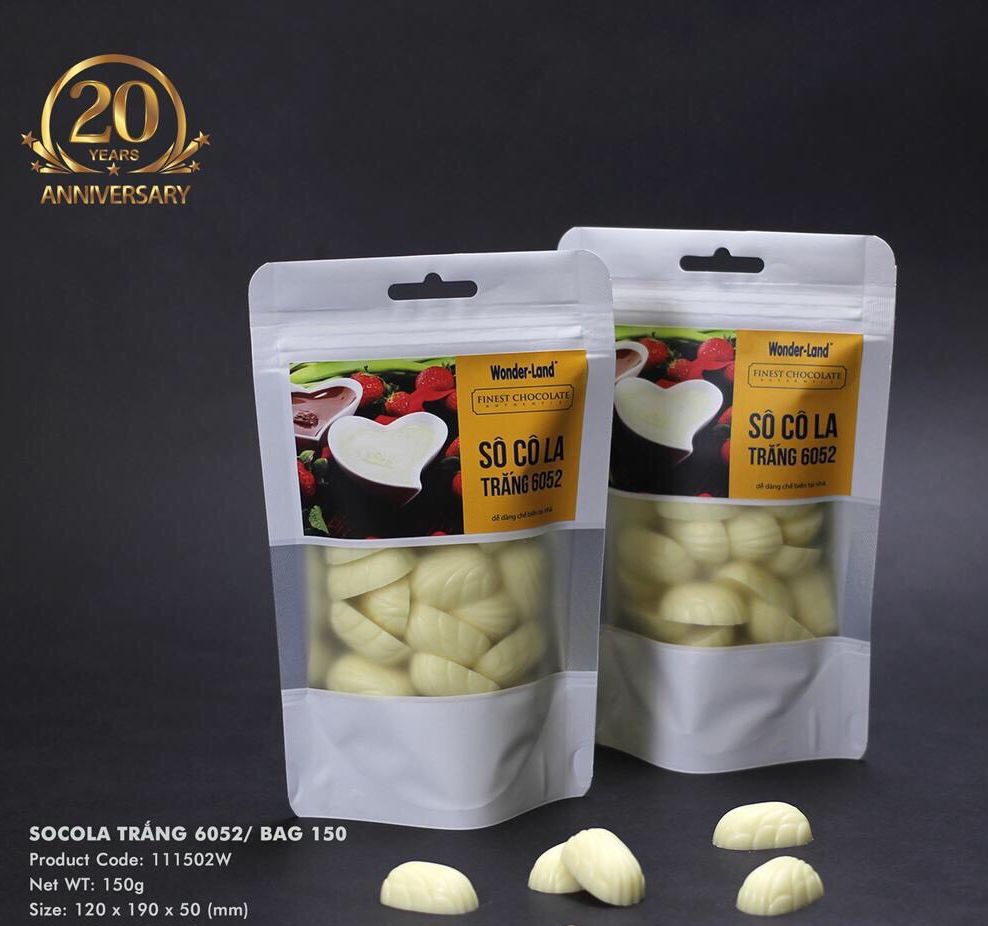 Sô cô la Trắng 6052 / Bag 150gr