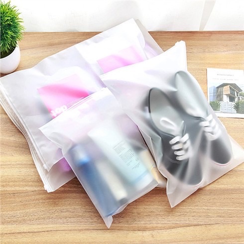Túi zip lụa mờ 30x40 combo 3 cái
