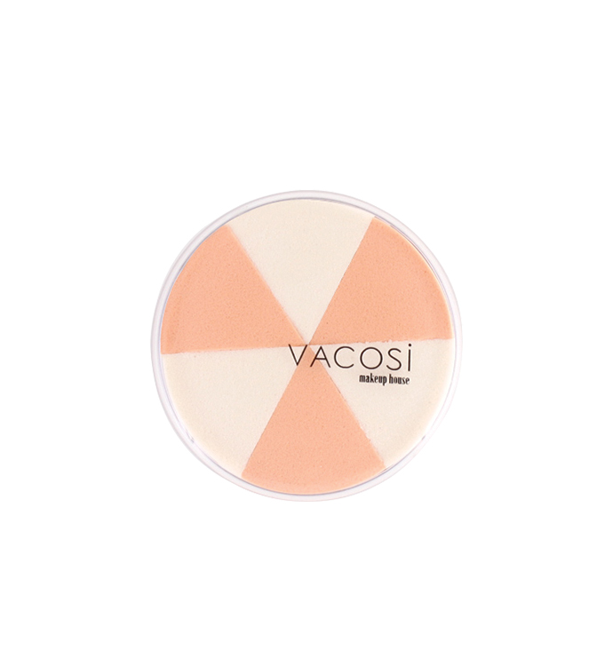 Hộp 6 bông ướt tam giác nhỏ Vacosi BP14