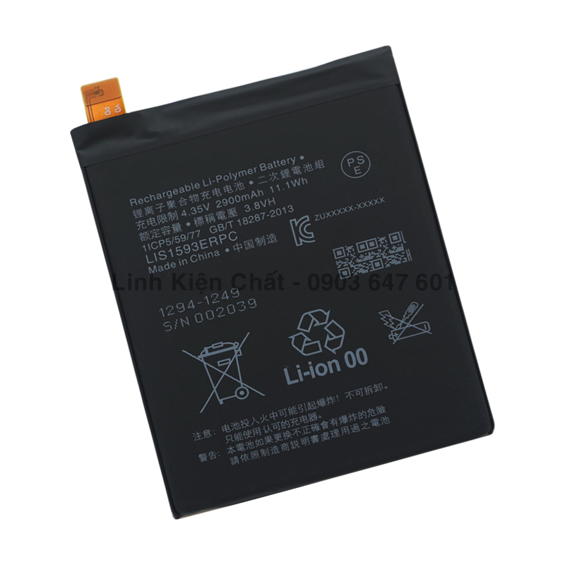 Pin dành cho sony xperia z5 dual e6633 e6683 2900mah zin