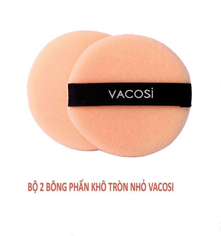 Bông phấn khô tròn nhỏ vacosi