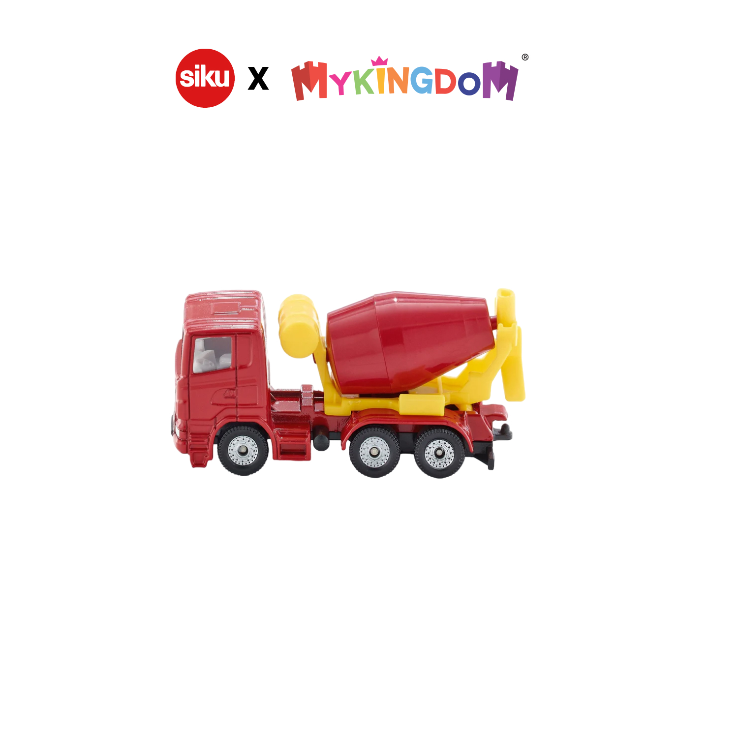 Đồ chơi mô hình xe blister 08 - xe trộn xi măng cỡ nhỏ 0813