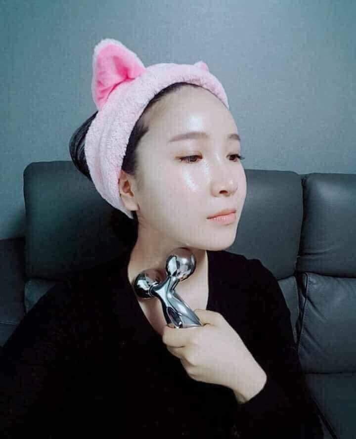 Cây Lăn Massage Mặt 3D Nhật Bản - mát xa đẹp da, tạo cằm V-line, thon gọn đùi, giảm mỡ bụng