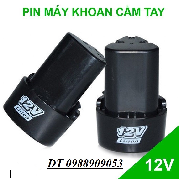 Combo 3 quả pin máy khoan 12V lion