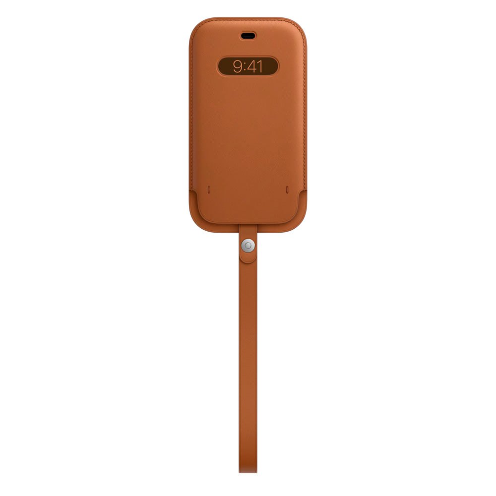 Bao da cho apple iphone 12 promax - leather sleeve magsafe- chính hãng -mhyg3zm/a