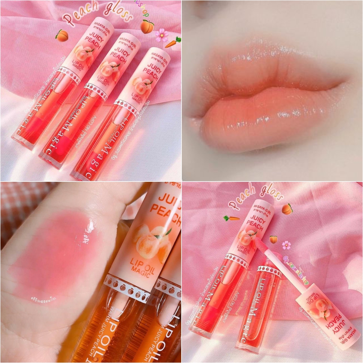 Son dưỡng tint quả đào Hasaya girl