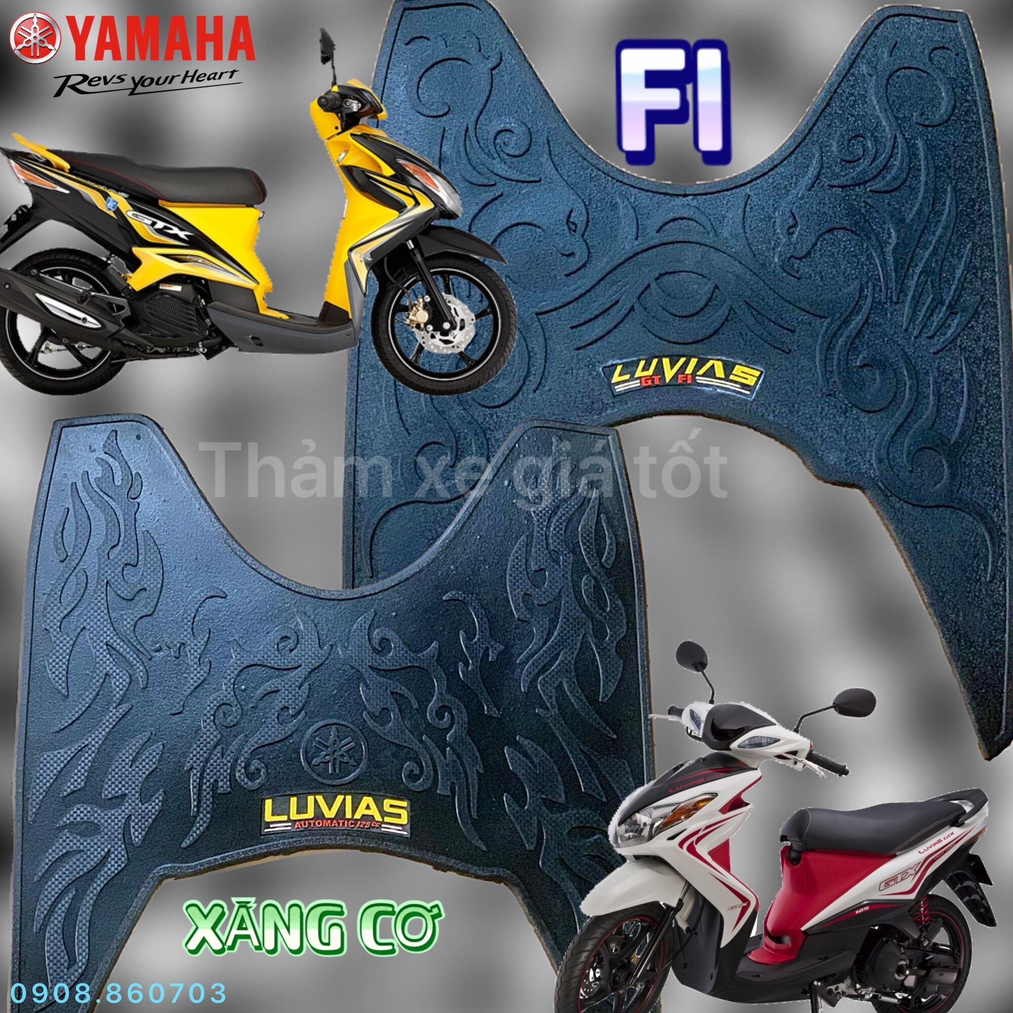 Thảm xe Luvias, thảm lót sàn Luvias, thảm lót chân Luvias, thảm cao su xe Luvias