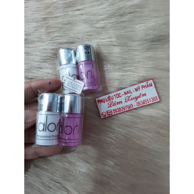 Cặp 2 chai uốn mi ALORI FREESHIP chai Hồng trắng, uốn mi siêu nhanh, siêu cong, không gây dị ứng, không rụng mi