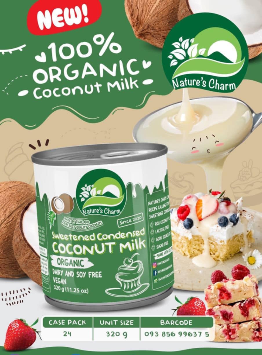 Nature's Charm - Vegan Condensed Milk from Coconut and Oats - 320Gr - 2