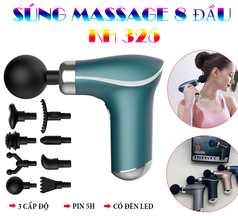 Máy Massage Cầm Tay Mini Giảm Đau Cơ Okila