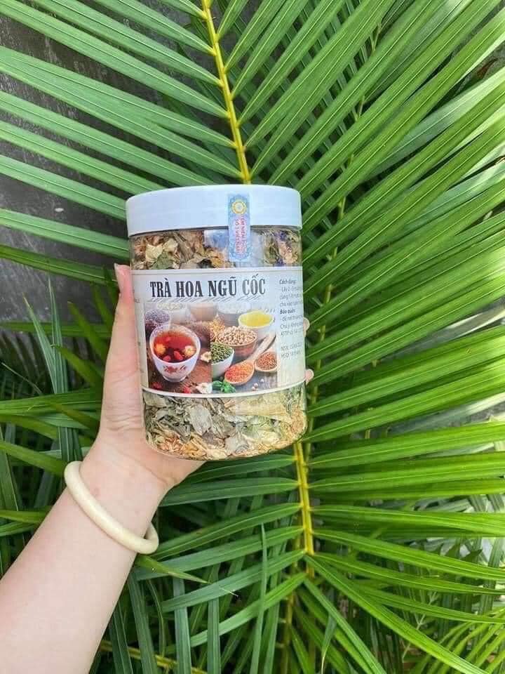 TRÀ HOA NGŨ CỐC - Thanh nhiệt  giải độc  mát gan  giảm cân