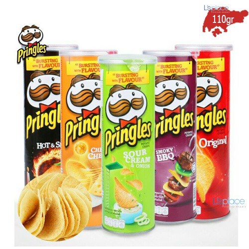 Khoai tây chiên Pringles hộp 107gr