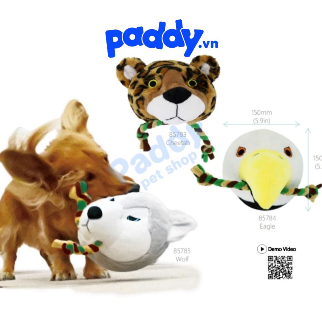Đồ chơi cho chó thú bông gặm thừng doggyman size siêu to