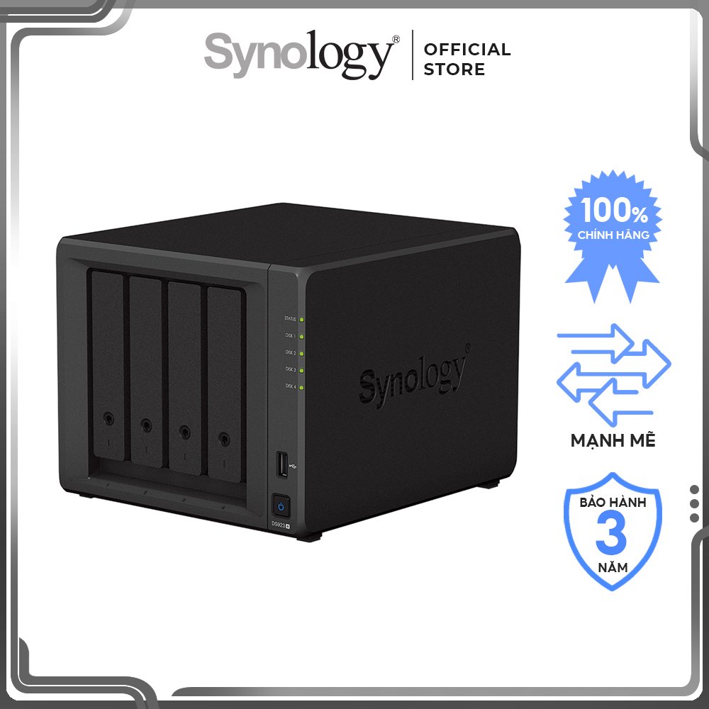 Thiết bị lưu trữ synology diskstation ds923+ chính hãng