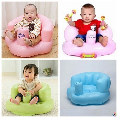 Ghế hơi tập ngồi cho bé bằng cao su dẻo cao cấp