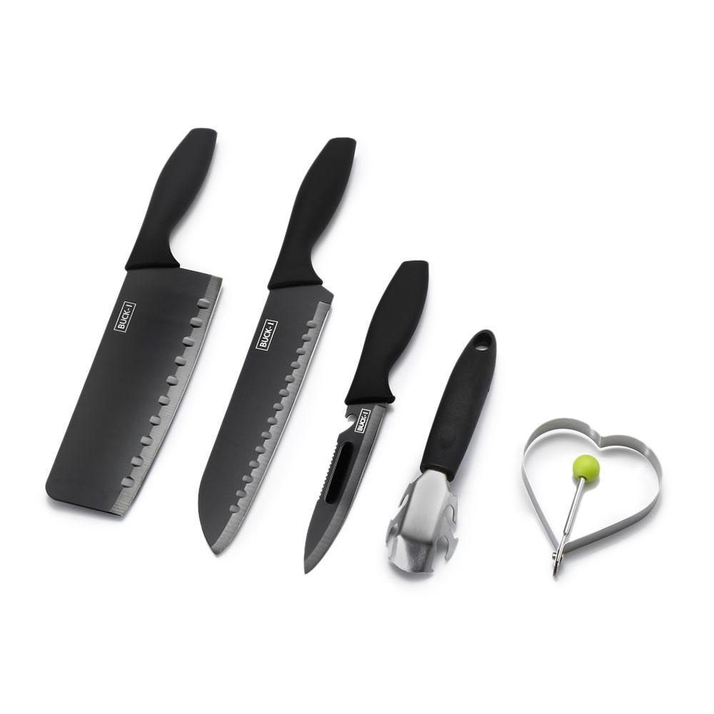 Bộ dao 5 món BUCK xám Thái Lan