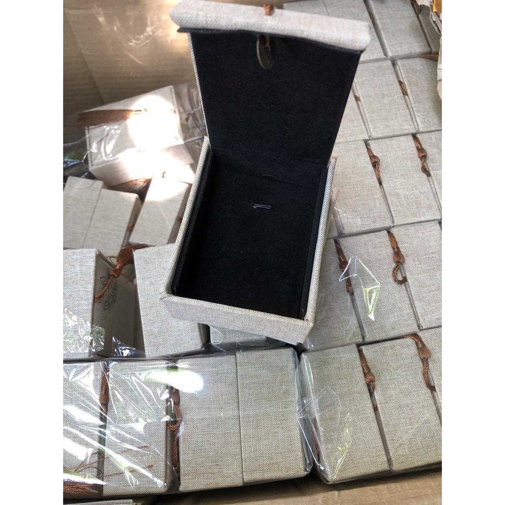 [FreeshipMAX] hộp gấm hoa sen