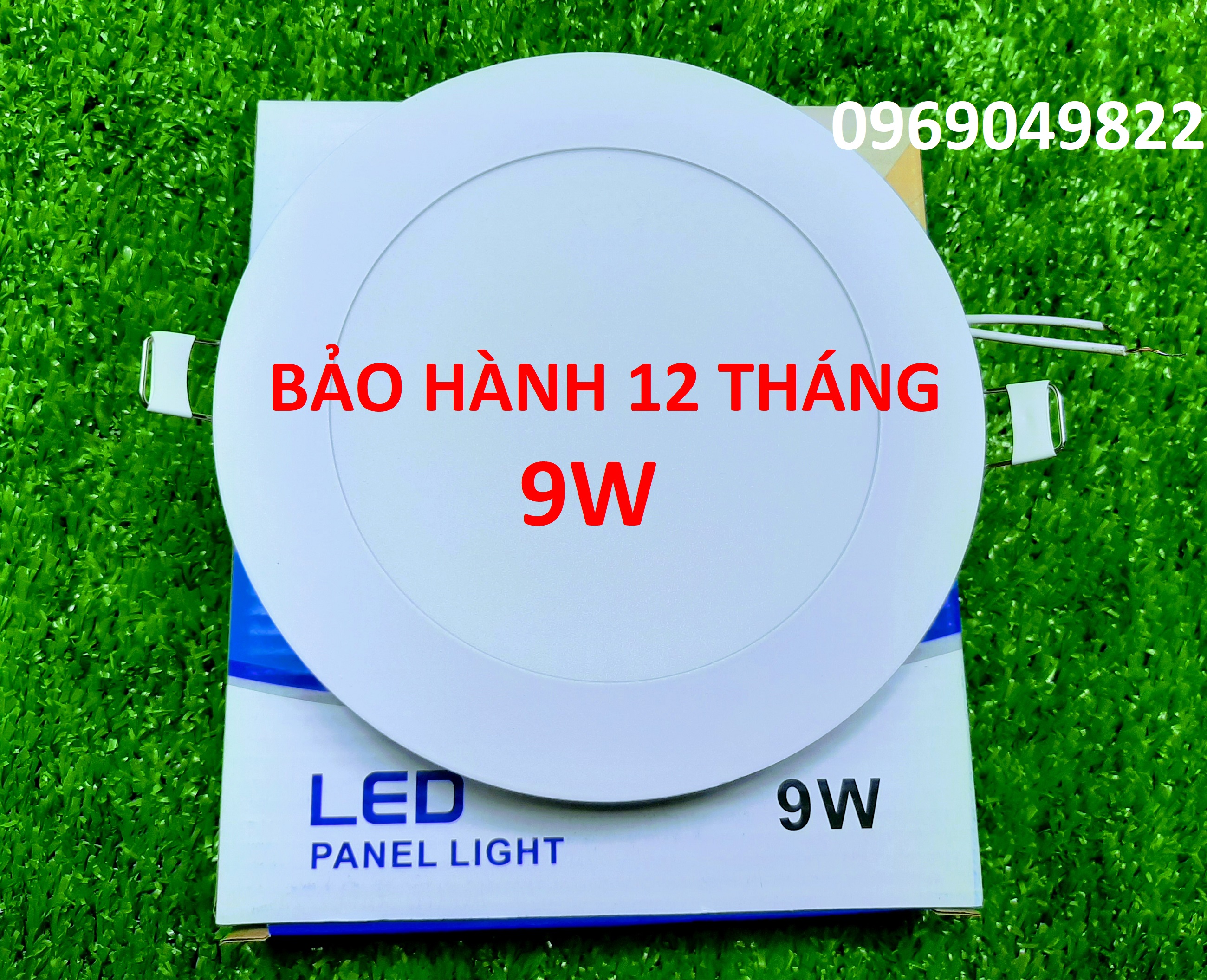 [HCM]Đèn Led Âm Trần 9W Siêu Mỏng Siêu Tiết Kiệm