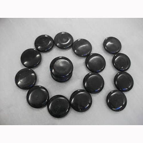 Bộ 15 viên đá bazan nóng massage tròn trung 8x8x2cm