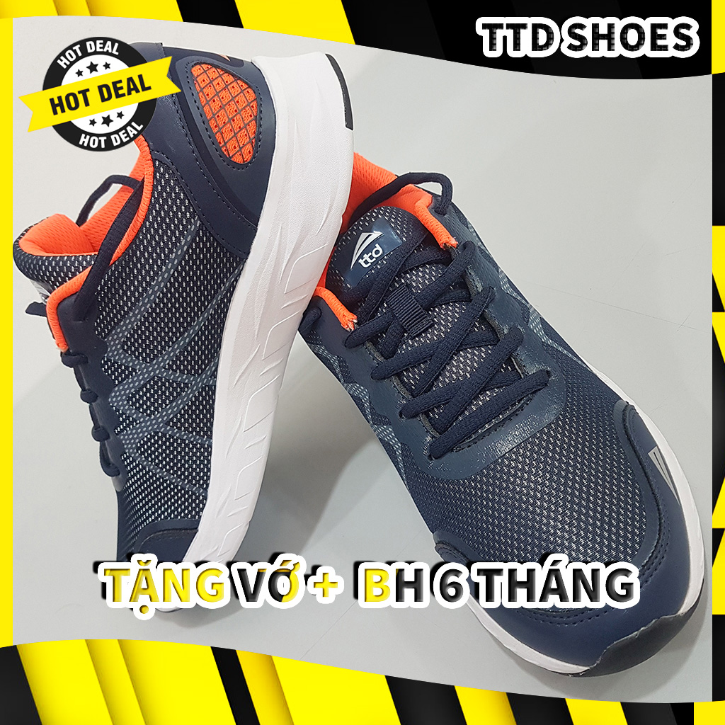 [HCM][FULLBOX +Tặng Vớ + BH 6 THÁNG ] Giày Thể Thao NAM Chính Hãng TTD -  V1912 TTD SHOES [Hình thật]
