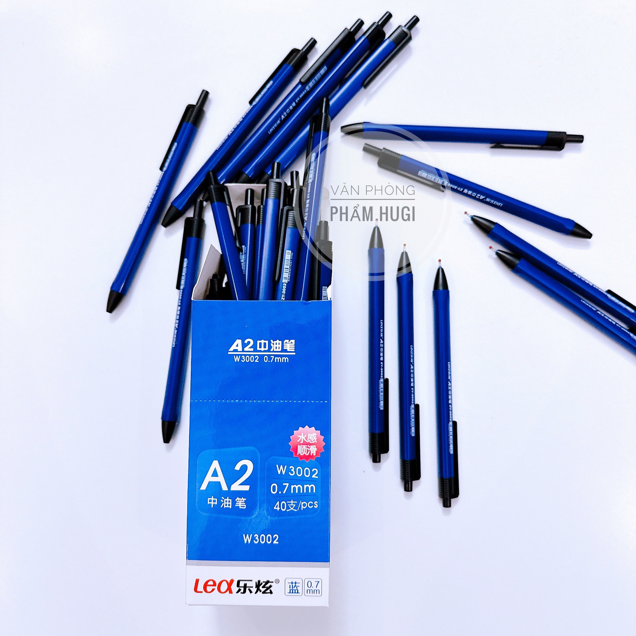 Combo 10/20/40 aodemei 6119 and Lex A2 w3002 ballpoint pen (0.7mm nib) uniform and nice