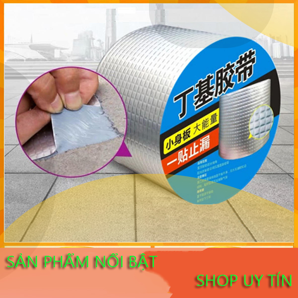 [HCM]Băng Keo Siêu Dính Đa Năng Keo Dán Chống Thấm Đa Năng Nhật Bản Cho Tường Trần Nhà Mái Tôn Ống Nước Bể Nước Xô Chậu Phao Bơi Bể Bơi Đồ Bơm Hơi