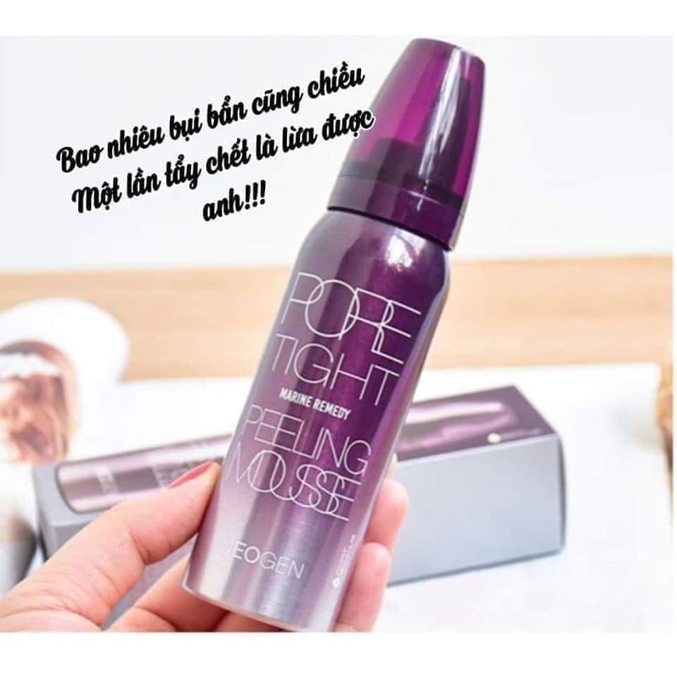 Tẩy da chết dạng bọt NEOGEN Pore Tight Peeling Mousse