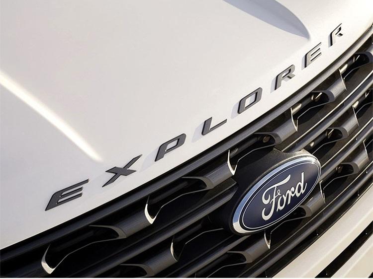Chữ explorer nổi dán ô tô - logo explorer - ford explorer phía trước ss60